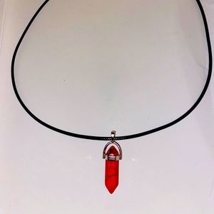 Red Gemstone necklace